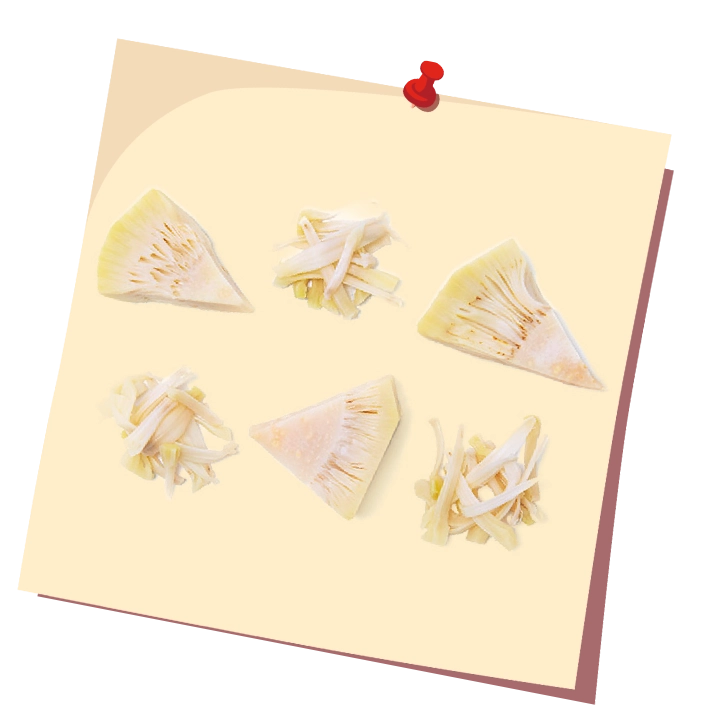 Green young unripe jackfruit